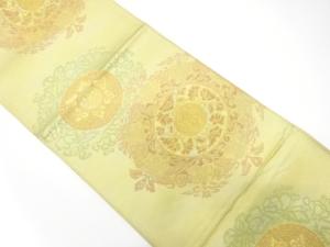 アンティーク　華紋織り出し袋帯（材料）